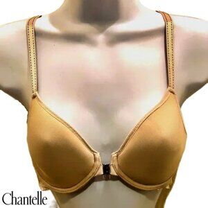 Chantelle Rive Gauche Racerback Bra, size 32C beige